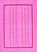 Abstract Pink Contemporary Rug, con1027pnk