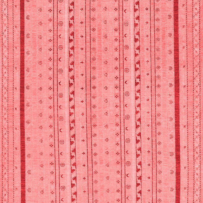 Abstract Red Contemporary Area Rugs