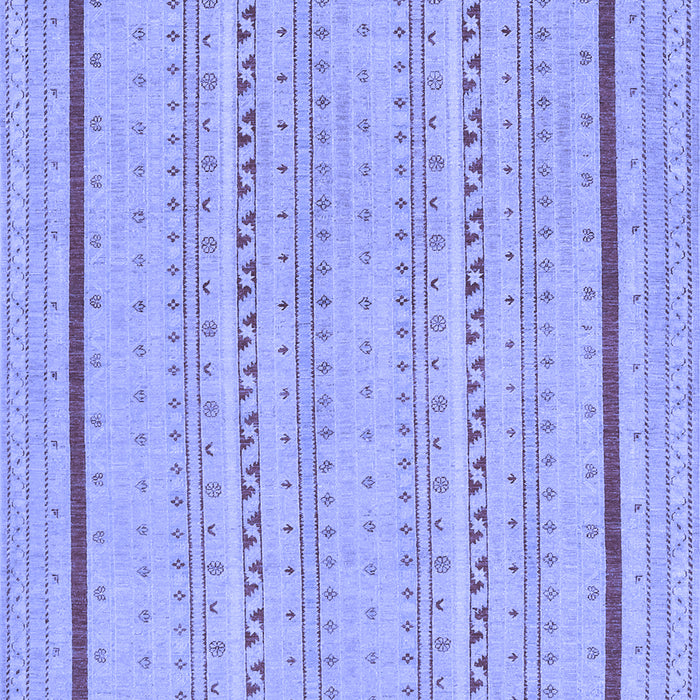 Machine Washable Abstract Blue Contemporary Rug, wshcon1027blu