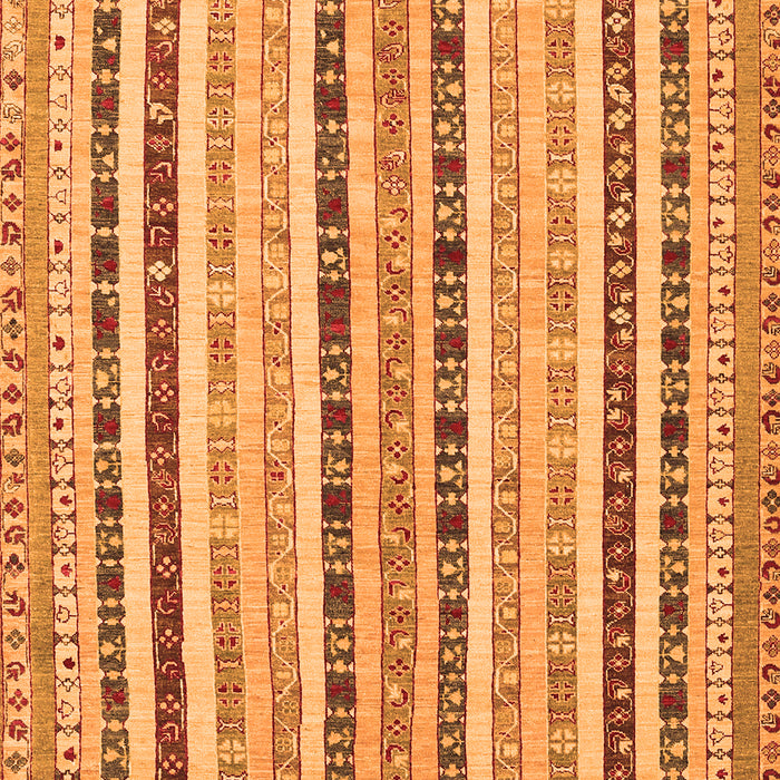 Serging Thickness of Machine Washable Southwestern Orange Country Area Rugs, wshcon1028org