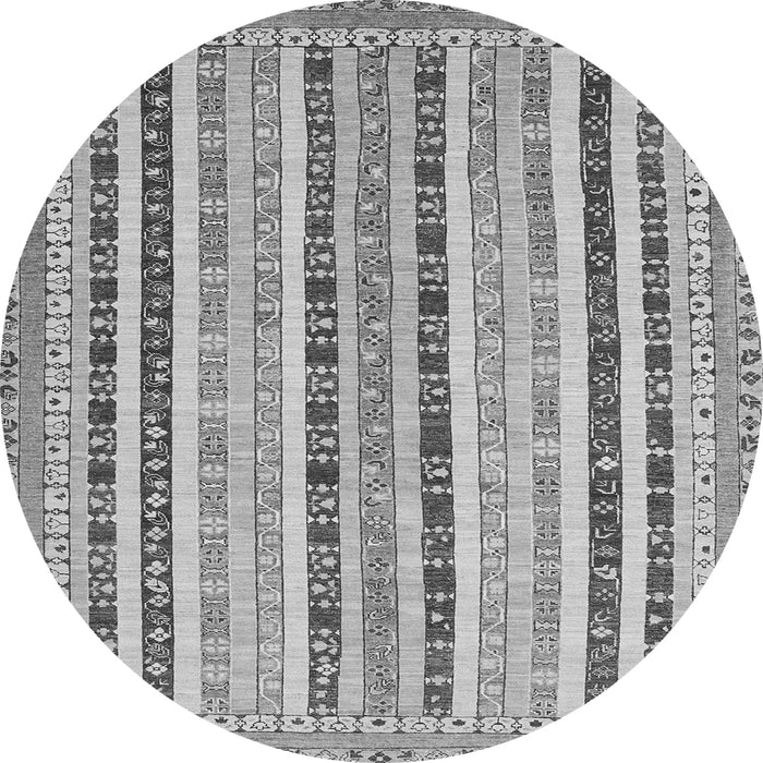 Machine Washable Southwestern Gray Country Rug, wshcon1028gry