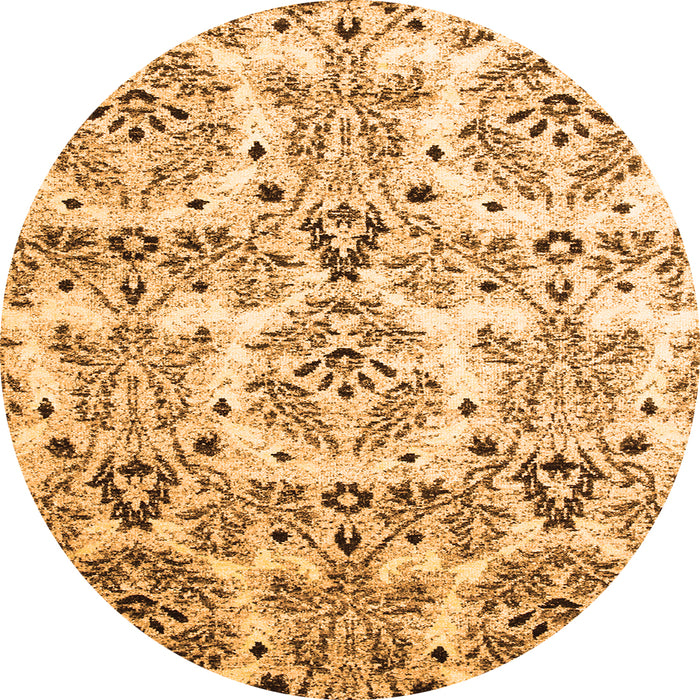 Machine Washable Abstract Orange Contemporary Area Rugs, wshcon1029org