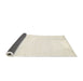 Thickness of Contemporary Beige Solid Rug, con103