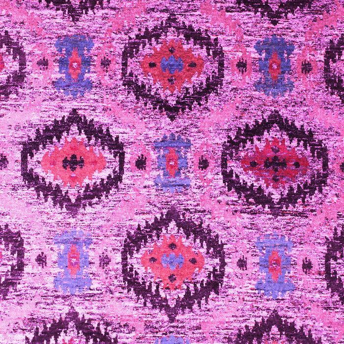 Machine Washable Southwestern Pink Country Rug, wshcon1030pnk