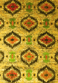 Southwestern Yellow Country Rug, con1030yw