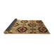 Sideview of Southwestern Brown Country Rug, con1030brn