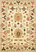 Machine Washable Abstract Brown Contemporary Rug, wshcon1031brn