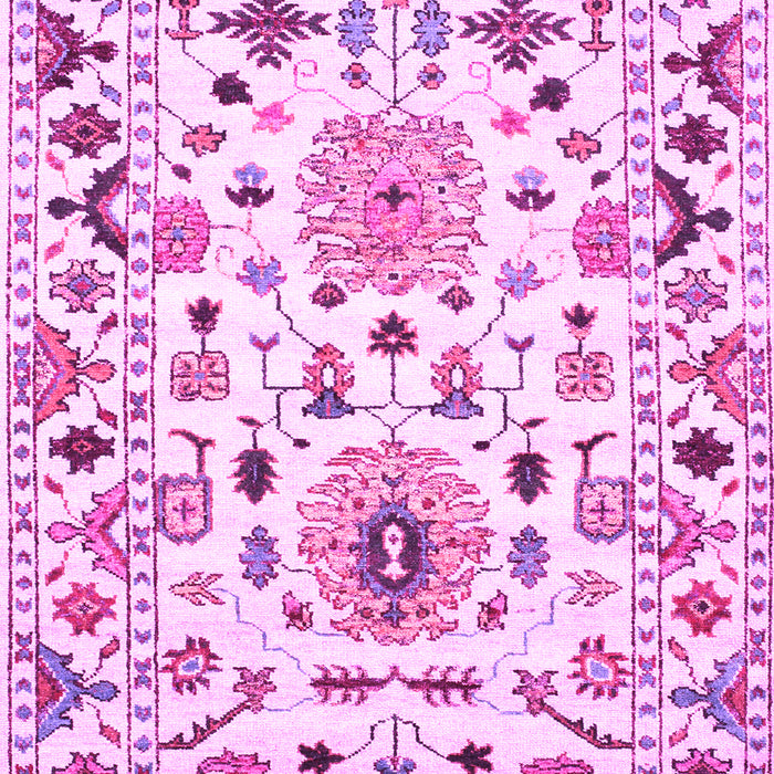Machine Washable Abstract Pink Contemporary Rug, wshcon1031pnk