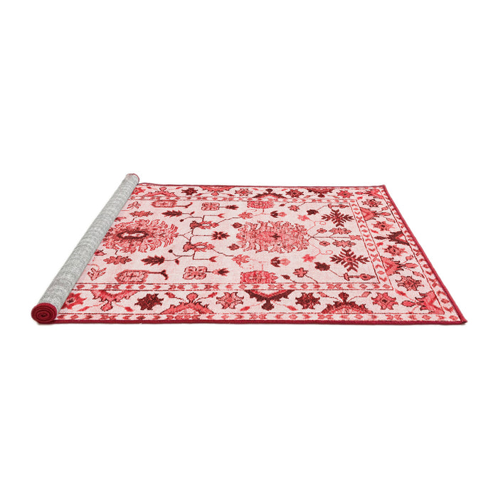 Contemporary Red Washable Rugs