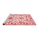 Contemporary Red Washable Rugs