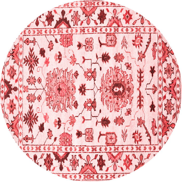 Machine Washable Abstract Red Contemporary Rug, wshcon1031red