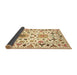 Sideview of Abstract Brown Contemporary Rug, con1031brn