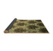 Sideview of Abstract Brown Contemporary Rug, con1032brn