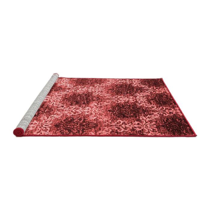 Contemporary Red Washable Rugs
