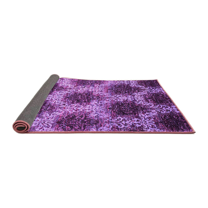 Sideview of Abstract Pink Contemporary Rug, con1032pnk