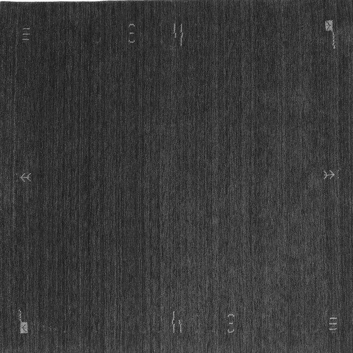 Serging Thickness of Abstract Gray Contemporary Rug, con1033gry