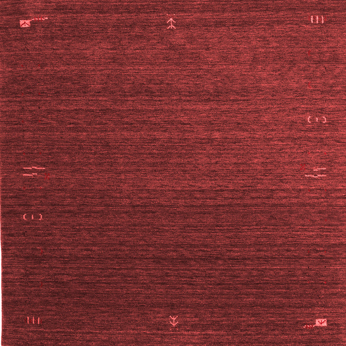 Machine Washable Abstract Red Contemporary Rug, wshcon1033red