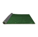 Sideview of Abstract Emerald Green Contemporary Rug, con1033emgrn