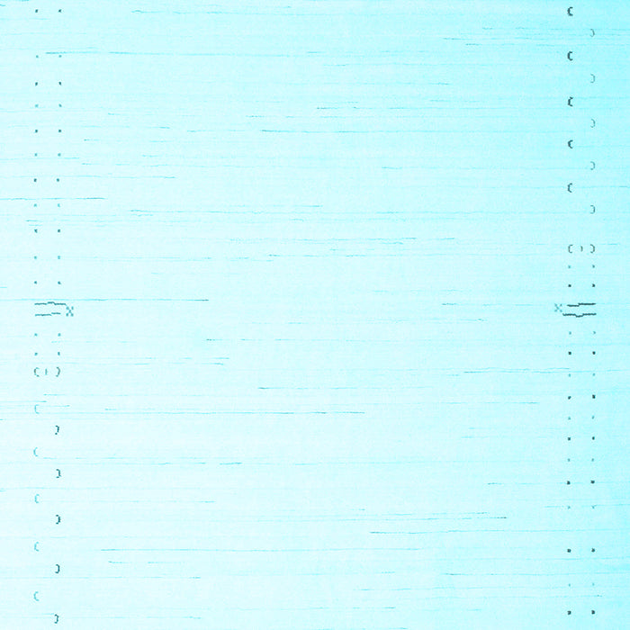 Machine Washable Solid Light Blue Modern Rug, wshcon1034lblu