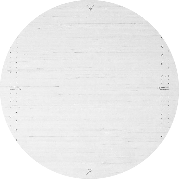 Machine Washable Solid Gray Modern Rug, wshcon1034gry