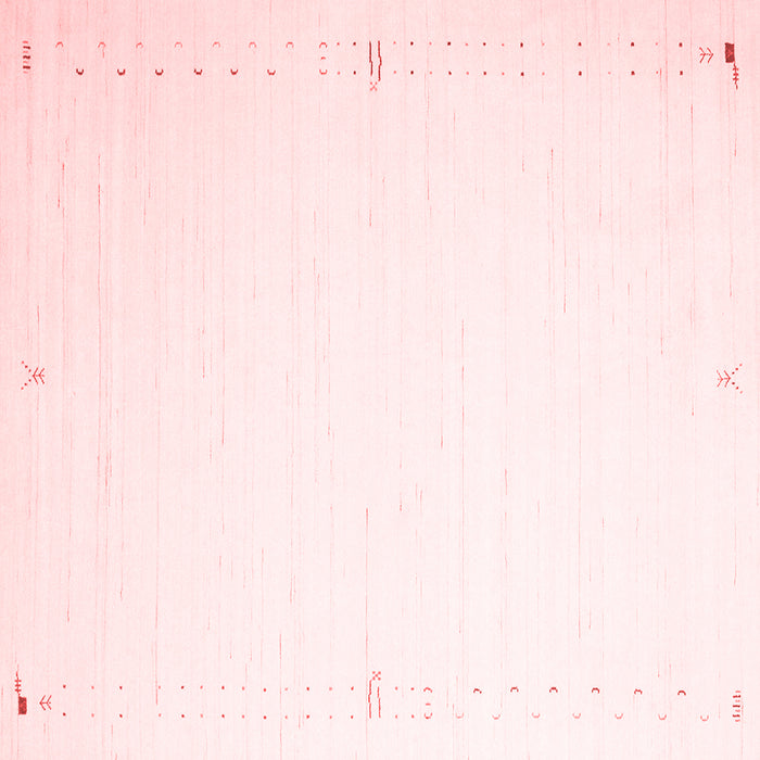 Machine Washable Solid Red Modern Rug, wshcon1034red