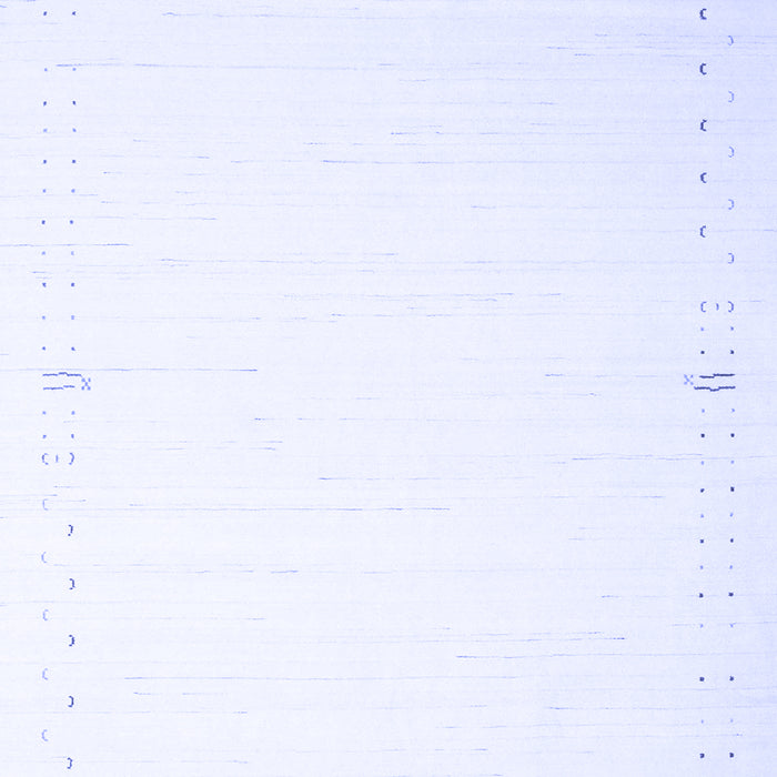 Solid Blue Modern Rug, con1034blu