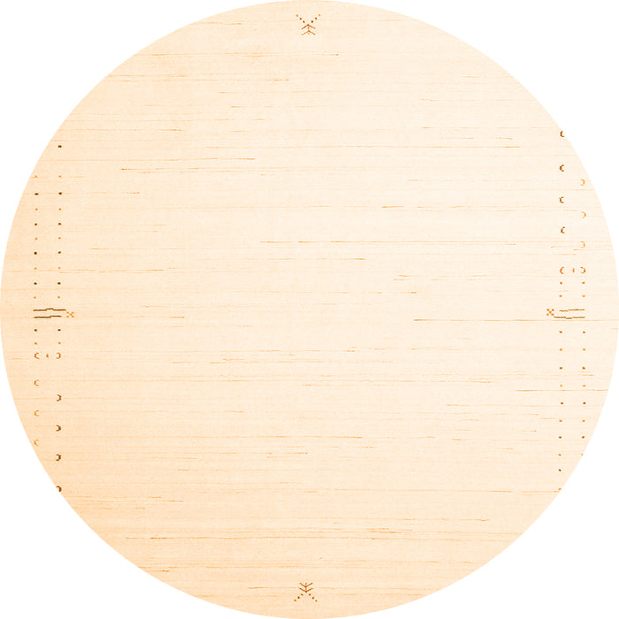 Machine Washable Solid Orange Modern Area Rugs, wshcon1034org