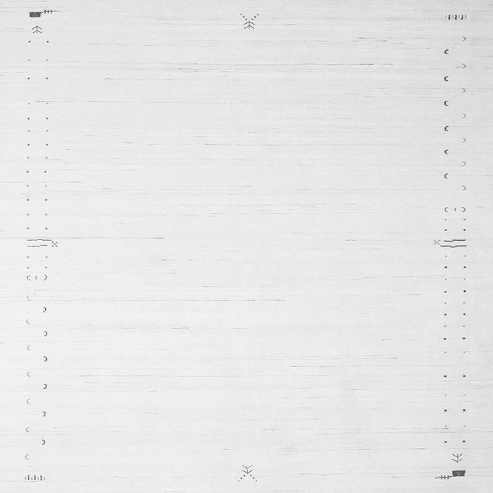 Round Machine Washable Solid Gray Modern Rug, wshcon1034gry