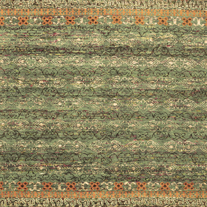 Abstract Brown Contemporary Rug, con1035brn
