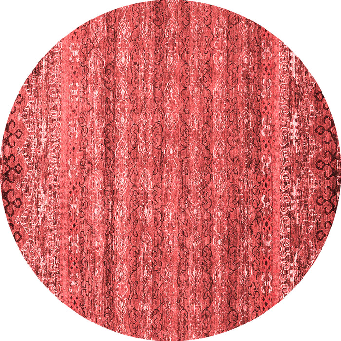 Machine Washable Abstract Red Contemporary Rug, wshcon1035red