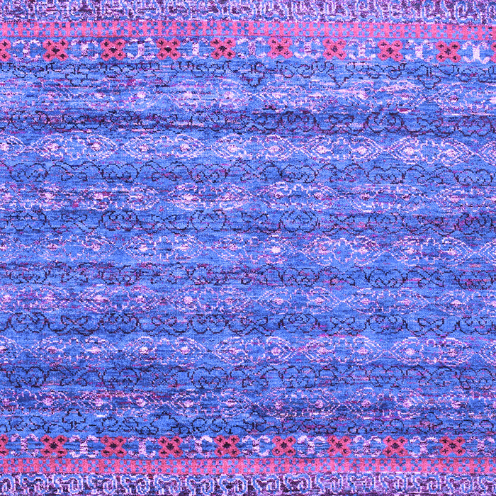 Abstract Purple Contemporary Rug, con1035pur