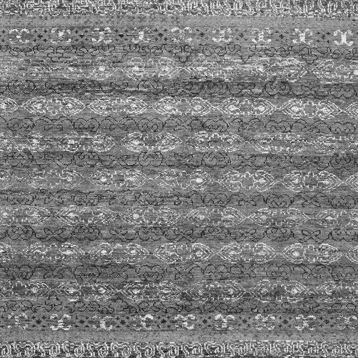 Abstract Gray Contemporary Rug, con1035gry