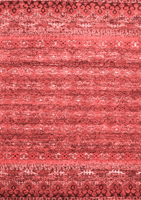 Abstract Red Contemporary Rug, con1035red