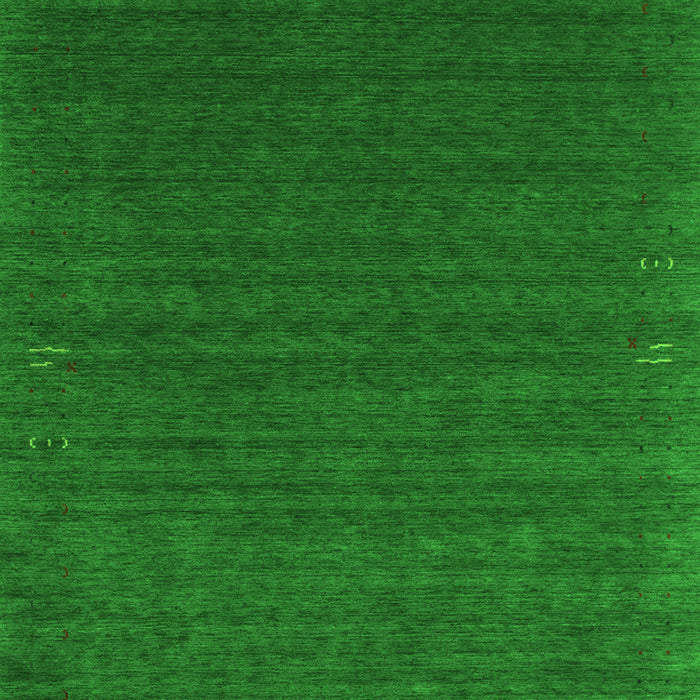 Abstract Green Contemporary Rug, con1037grn