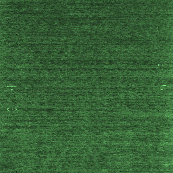 Machine Washable Abstract Emerald Green Contemporary Area Rugs, wshcon1037emgrn