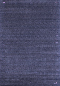 Abstract Blue Contemporary Rug, con1037blu