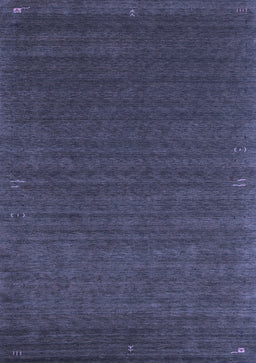 Abstract Blue Contemporary Rug, con1037blu