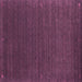 Square Machine Washable Abstract Purple Contemporary Area Rugs, wshcon1037pur