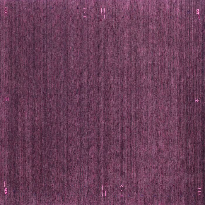 Square Abstract Purple Contemporary Rug, con1037pur