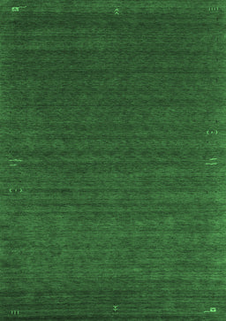 Abstract Emerald Green Contemporary Rug, con1037emgrn