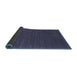 Sideview of Abstract Blue Contemporary Rug, con1037blu