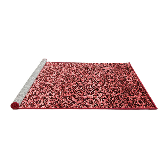 Contemporary Red Washable Rugs