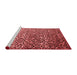 Contemporary Red Washable Rugs