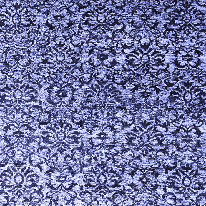 Abstract Blue Contemporary Rug, con1038blu