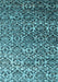 Machine Washable Abstract Light Blue Contemporary Rug, wshcon1038lblu