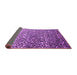 Sideview of Abstract Purple Contemporary Rug, con1038pur