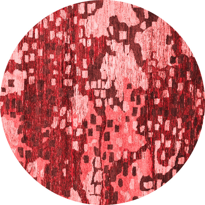 Abstract Red Contemporary Rug, con1039red