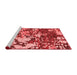 Contemporary Red Washable Rugs