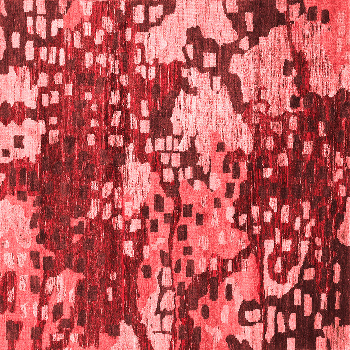 Abstract Red Contemporary Rug, con1039red