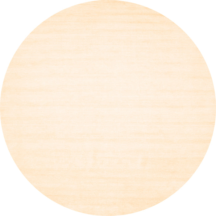 Square Solid Orange Modern Rug, con103org